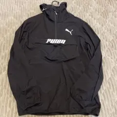 【スマイル様専用】PUMA ハーフジップ ウィンドブレーカー M(US S)黒