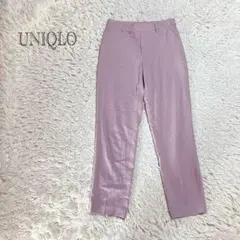 ユニクロ　スラックス　イージーパンツ　ウエストゴム　Mサイズ　オフィスカジュアル