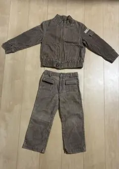 COMME CA ISM コーデュロイ ジャケット110cm・パンツ100cm