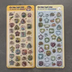 クレヨンしんちゃん 3Dクリスタルシール 《2点セット》