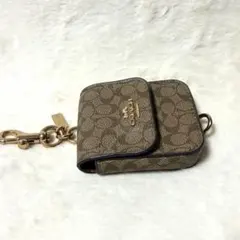 COACHマルチ アタッチメント ケース バッグ チャーム シグネチャー
