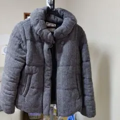 グレー ダウンジャケット earth music＆ecology