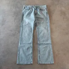 리바이스 527 Levis W36 플레어 부츠 블루 헌 옷 하단 23893