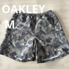 OAKLEY ショートパンツ M カモフラ ギザロゴ