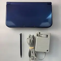 new Nintendo 3dsll メタリックブルー本体　【動作品】