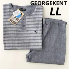メンズ　ジョージケント　パジャマ　半袖　7分丈パンツ　LL 綿100% 新品