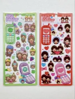 正規品　平成はっぴーフォン　モンチッチ2枚セット