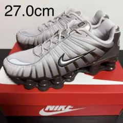 新品★即限定完売★入手困難★Nike Shox tlシルバー 　２７センチ Nike Shox TL 