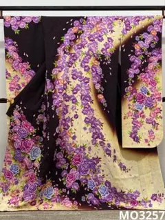 振袖 豪華 銀通し 金駒 紋意匠 桜 身丈163cm MO3095 - メルカリ