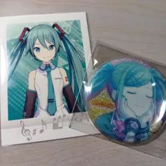 プロセカ 初音ミク 缶バッジ トレカカード セット