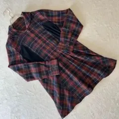 nuovo×nuovo ワンピース　フロントボタン　毛１００%　レディース　３８