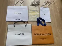 ハイブランド ショップ袋 まとめ売り GUCCI Dior LV - メルカリ
