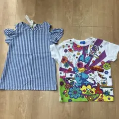 女の子120  トップス　2枚セット