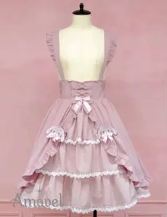 Amavel (アマベル)Steampunk Gear サスペンダー スカート - メルカリ