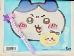 【新品未使用】★ちいかわ★モモンガ✖︎星⭐️ボールペン　東京バナナコラボシールセット
