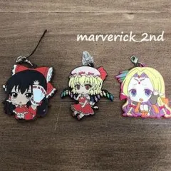 東方Projectフランドール・スカーレット博麗霊夢ラバーストラップ