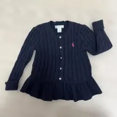 Ralph Lauren ネイビー カーディガン 24M