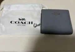 COACH スナップ ウォレット 二つ折り財布 ラウンドファスナー