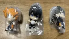 でふぉフィグ！ハイキュー!! 烏野高校キーホルダー