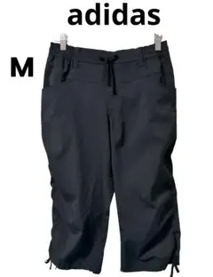 adidas カーゴハーフパンツ　ブラック　Mサイズ