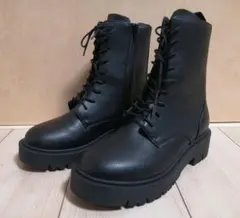 UNIQLO C コンフィールタッチレースアップショートブーツ 23.5cm