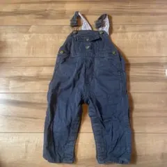 OshKosh B'gosh ダークグレーオーバーオール