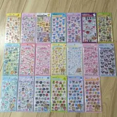 ディズニー第二弾＆サンリオ第二弾＆たまごっち☆ボンボンドロップシール20種コンプ