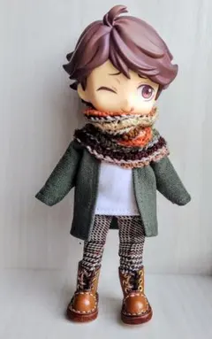 ●桃缶●no.201　オビツ11サイズ 　シンプル4点セット