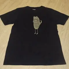 グラニフ　ネコカブリビューティフルシャドー　Tシャツ Ｓサイズ