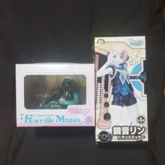 初音ミク、鏡音リンフィギュア