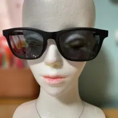 【JINS】ジンズ サングラス メガネ マットブラック 黒のサムネイル