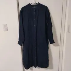 シャツワンピース ロングワンピース