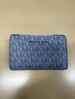 MICHAEL KORS 二つ折り財布 ブルー