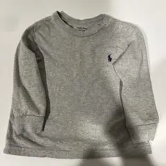 ラルフローレン ロンT カットソー　長袖　グレー