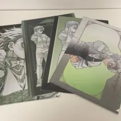 鬼滅の刃　モクテルバー　コレクションロト　クリアファイル　4点　不死川実弥