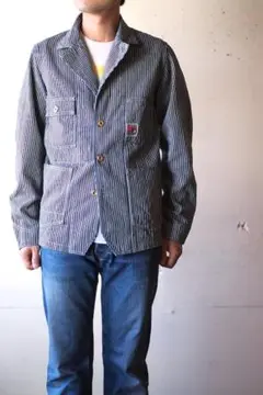 未使用 TCB jeans Chore JKT カバーオール ヒッコリー 40