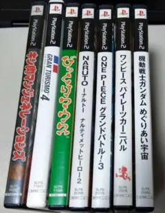PS2 ソフトまとめ売り　7本