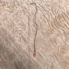 天然石 赤 ネックレス 調整可能