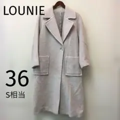 美品 LOUNIE ルーニー クロップドジャケット ベージュ 38 M - メルカリ