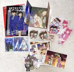 名探偵コナン 工藤新一&毛利蘭セット！セガラッキーくじ クリアファイル 新蘭