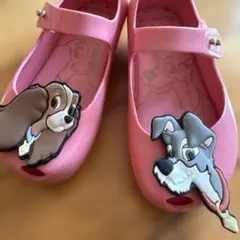 mini melissa レディとトランプ サンダル　 Disney