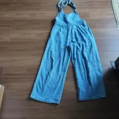 デニムオーバーオール ライトブルー