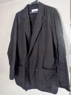 Graphpaper Garment Dyed ダブルジャケット ブラックのサムネイル