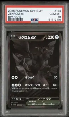 2026年最新】ゼクロム bw psa10の人気アイテム - メルカリ