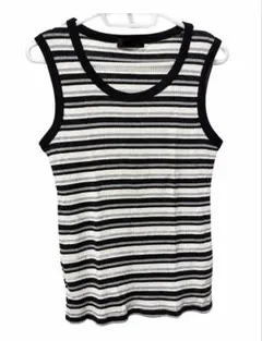 しまむら タンクトップ ボーダー ストリート レディース Ｍ 夏服