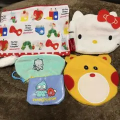 サンリオ　ガチャ　ポーチまとめ売り