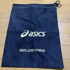 asics GOLDSTAGE 収納袋 黒のサムネイル