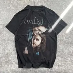 映画 ムービー Tシャツ twilight グラフィック 黒 ブラック 古着