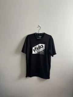 sfida ブラック 黒 スポーツTシャツ Tシャツ L ポリエステル 100％
