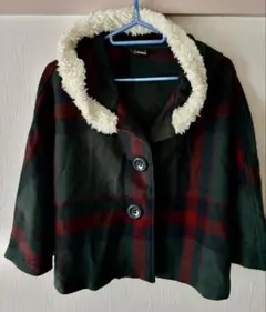 フード付きポンチョ